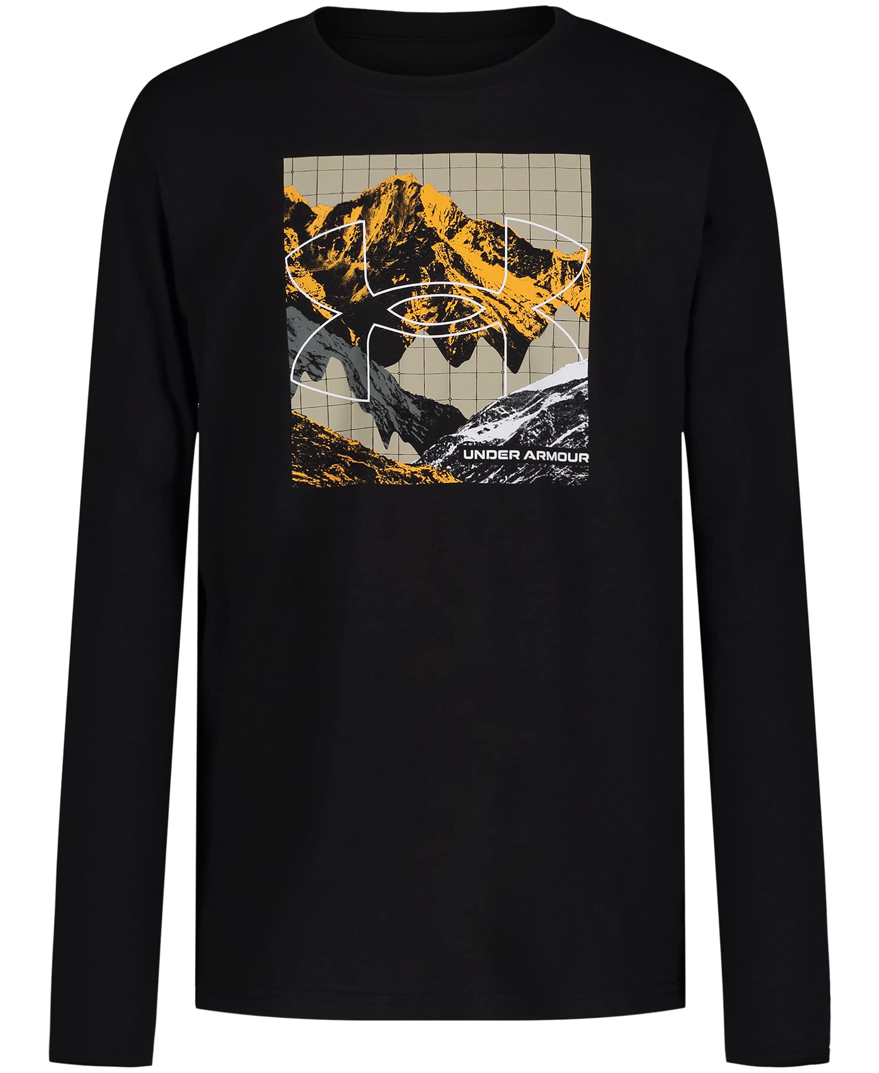 Under Armour Boys Long Sleeve Shirt, Crewneck, Lightweight and Breathable