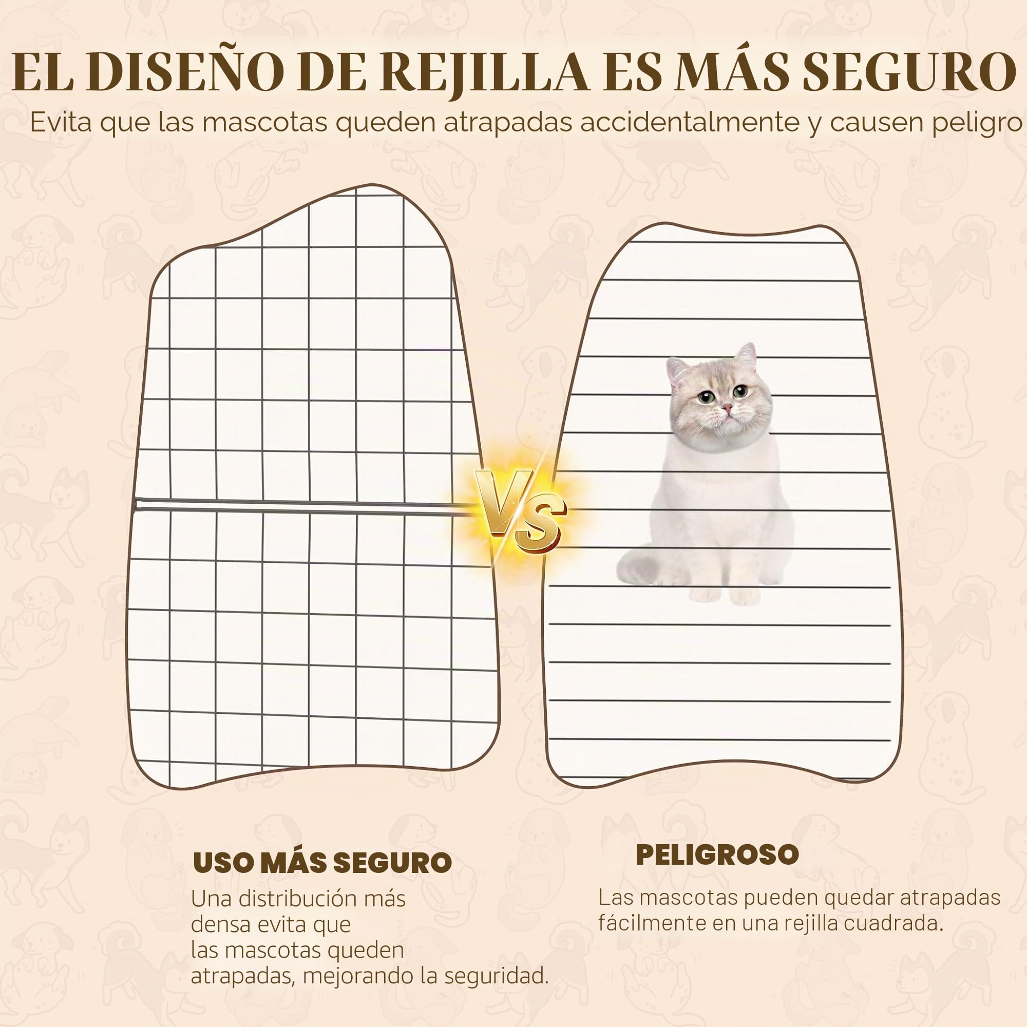 ACXIN Jaula grande para gatos de 4 niveles con sistema de conexión DIY, recinto para gatos con hamaca desmontable, 2 escaleras y 2 puertas, parque para gatos para casa y jardín, jaulas para animales