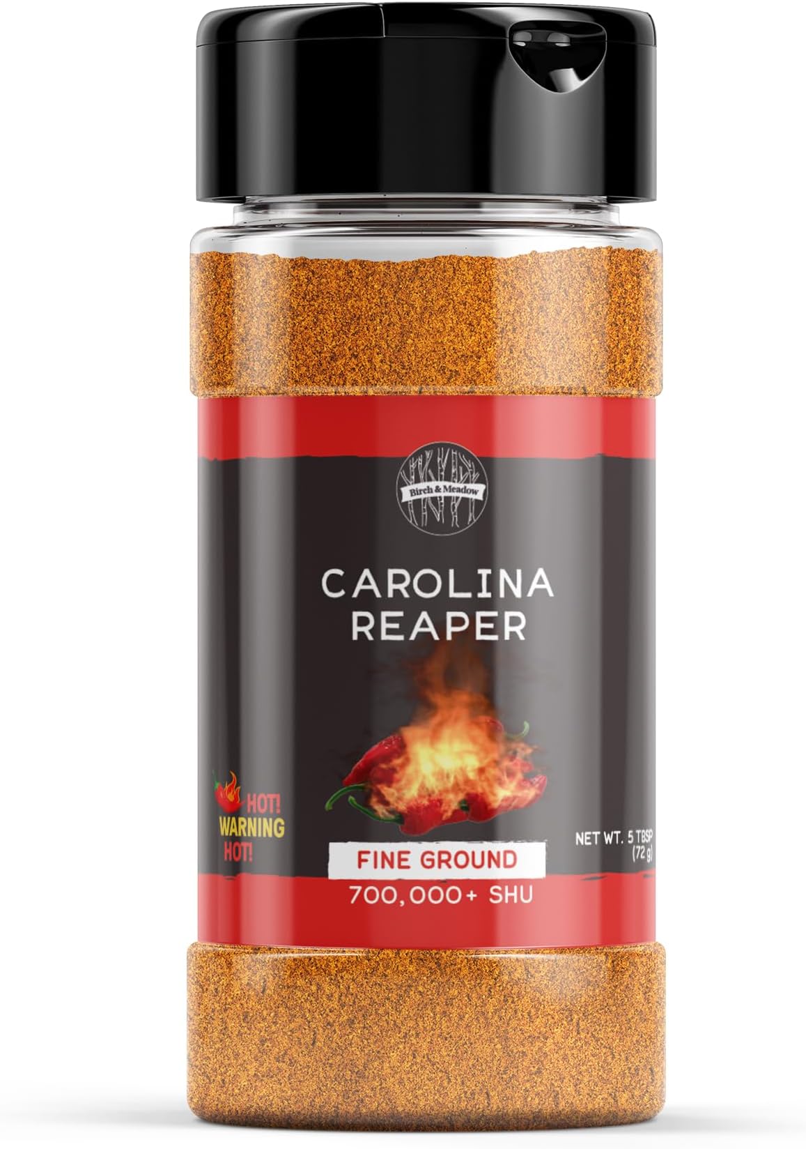 Birch & Meadow 5 Tbsp of Carolina Reaper Powder, Extremely Hot, 700,000+ SHU