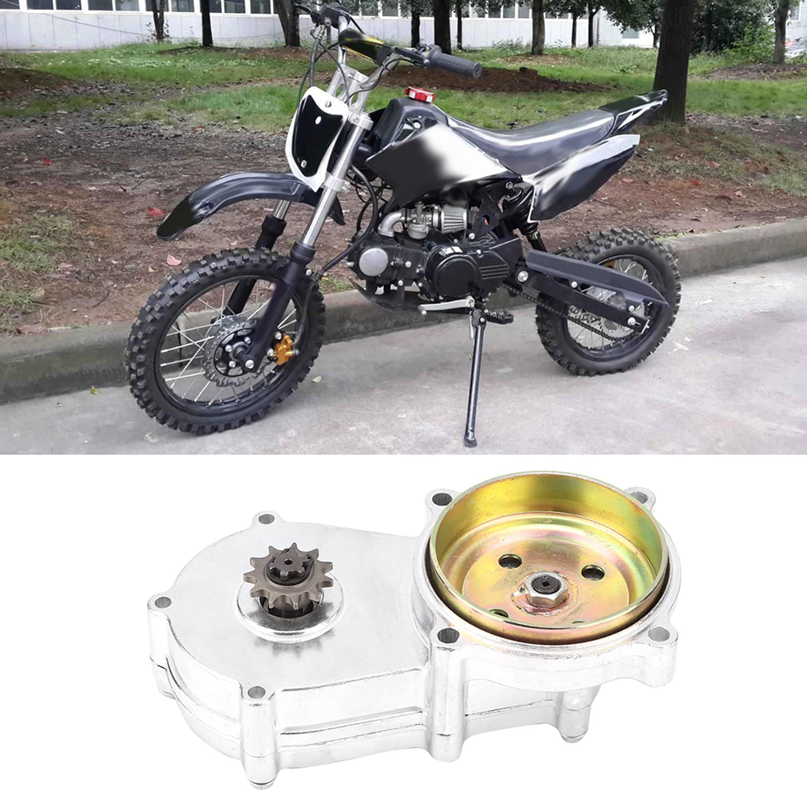 Embrague de Caja de Cambios, Caja de Reducción de Engranajes de Transmisión de Metal, Caja de Engranajes de Transmisión, Reemplazo Mini Moto Dirt Bike de y