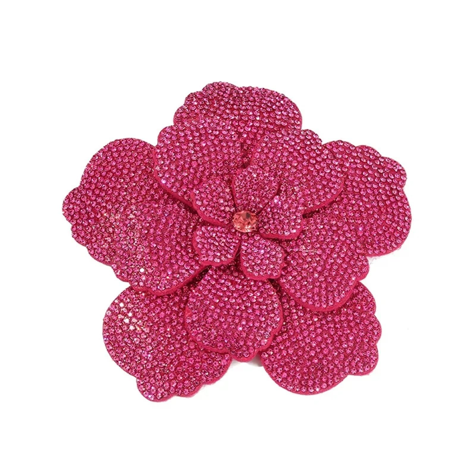 10Pcs 11CM Fabric Flower For Women's Accessories for Decoration(Color5)