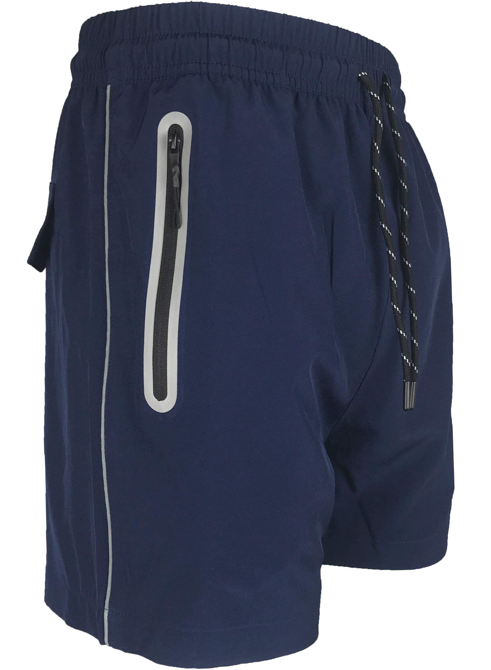 Kapray ClothingMens Swimming Shorts Casual Summer Holiday Beach Zip Pockets Swim Trunks