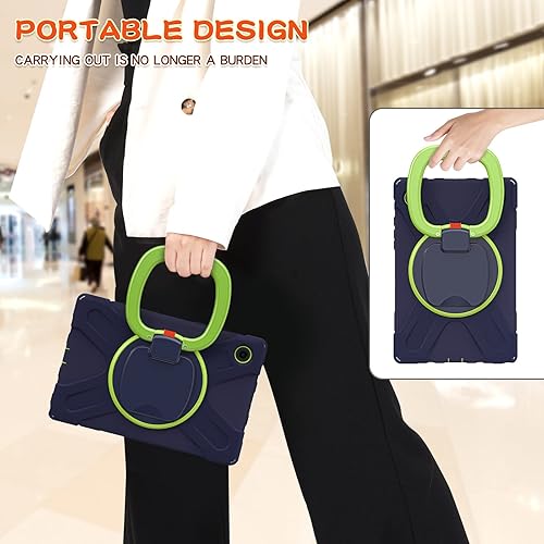 Miniatura 142 de Funda resistente para Galaxy Tab S10 Ultra 2024/S9 Ultra 2023/S8 Ultra 2022, funda híbrida resistente con soporte para bolígrafo S, funda a prueba