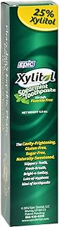 Epic Dental Spearmint Toothpaste, Fluoride Free, 4.9 Ounce