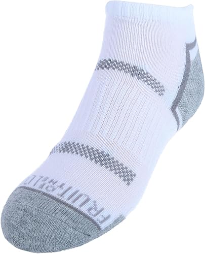 Miniatura 4 de Fruit of the Loom Boy's Active Low Cut Tab Socks (6 Pair)