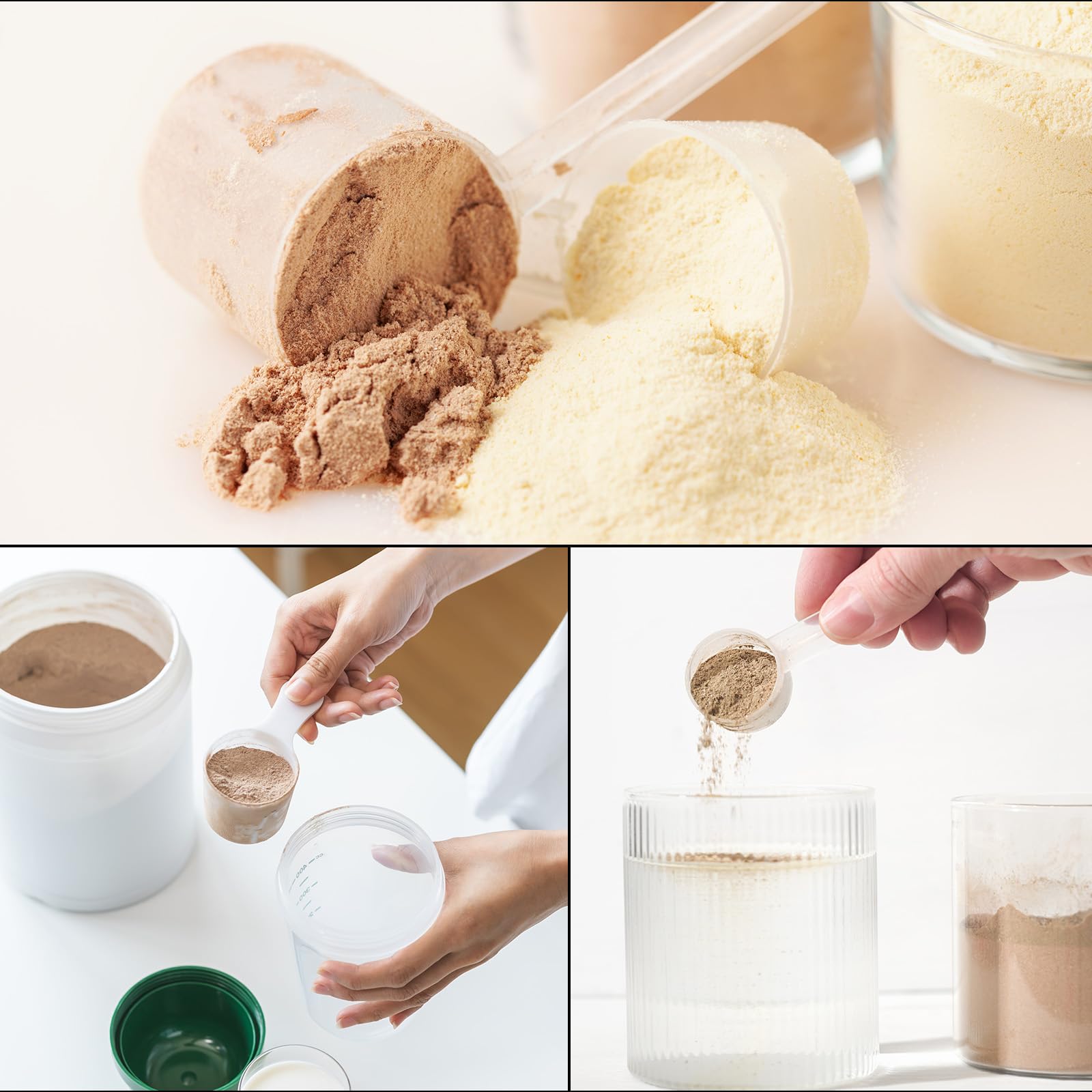 Amazon.co.jp: uxcell 20pcs Plastic Measuring Spoons 30g/60ml Table Spoon  Powder Scoop Coffee Protein Powder Spice Measuring Clear Spoon : Home &  Kitchen