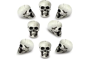 KatchOn Halloween Mini Skulls Decorations: Spooky Little Skulls for Spooktacular Halloween Decor