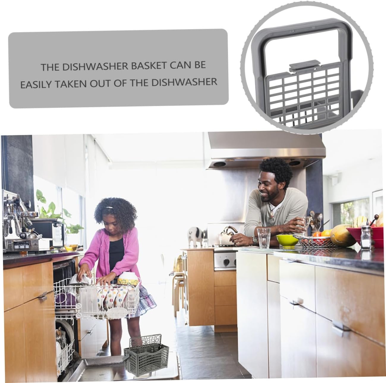 Ciieeo Dishwasher Silverware Basket Capacity Storage Silverware Organizer Lid Replacement