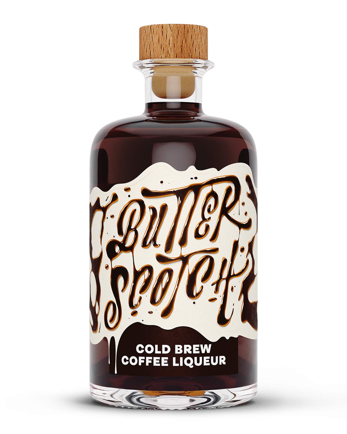 Butterscotch Kaffeelikör I Ideal für Espresso Martini I 20% Vol. (1 x 0.5 l) I Vegan