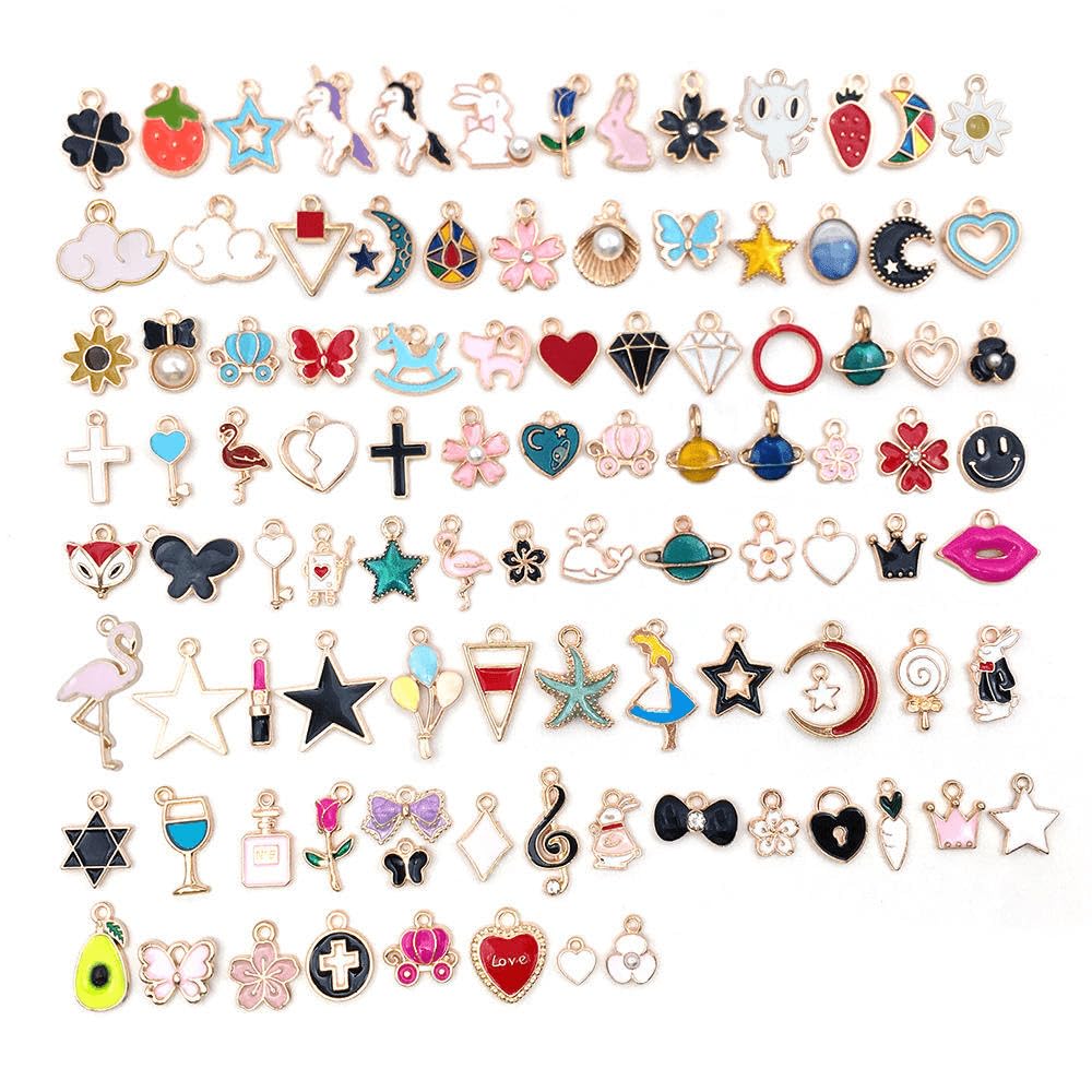 Charms For Jewellery Making Assorted Mixed Earring Charms For DIY Necklace Bracelet Earring Jewelry Making And Crafting Pack