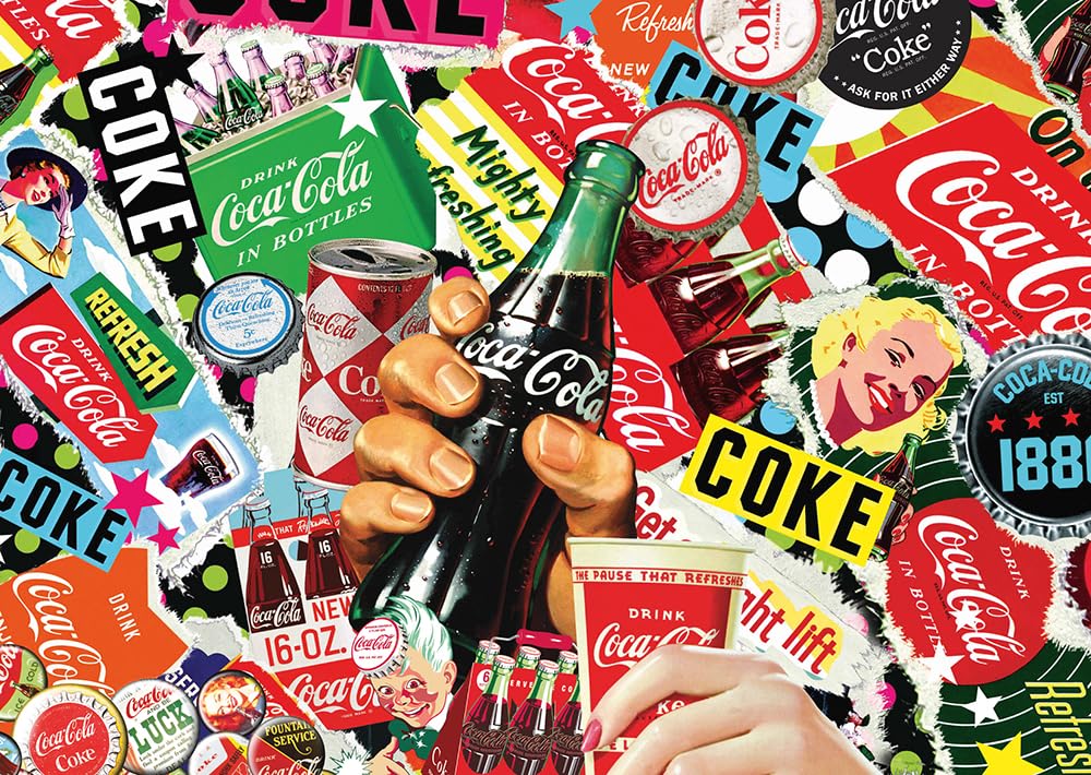 Schmidt | Coca Cola: Montage (1000 pieces) | Jigsaw Puzzle | Ages 12+