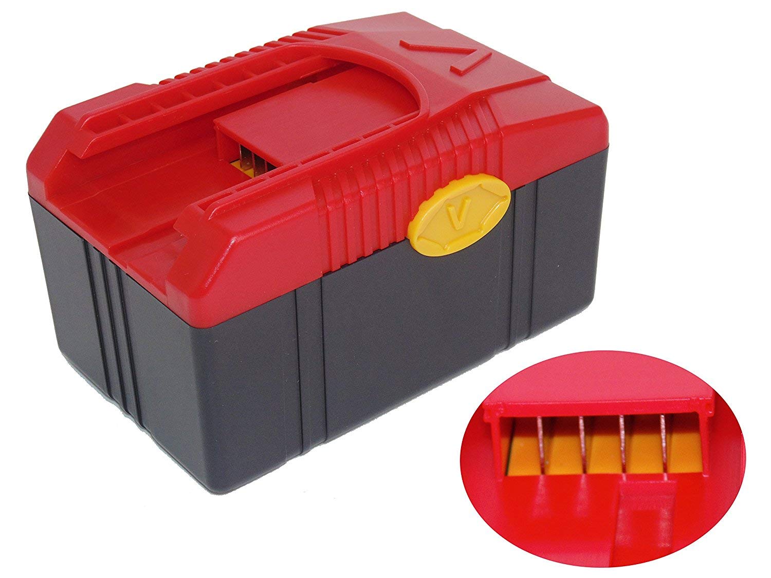 Batteria di ricambio compatibile agli ioni di litio da 18 V, 4000 mAh, 72 Wh, per Snap on CTB6187 CTB6185 CTB4187 CTB4185 CTC620 CTCF420