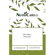 NutriCargo Banana Powder Musa paradisiaca 1.1 lbs / 500g Bulk Fruit Powder for Baking, Smoothies & DIY Blends