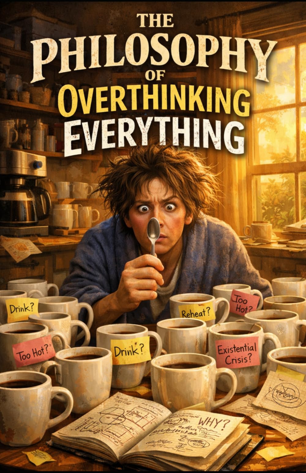 The Philosophy of Overthinking Everything: A Memoir of Indecision, Existential Spiral, and Mildly Burnt Coffee