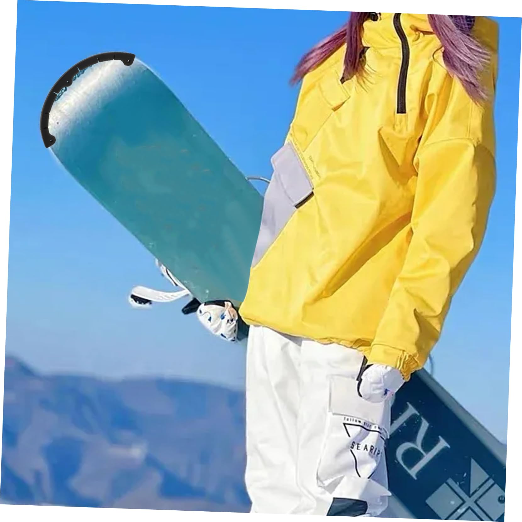 Funda Protectora para Tabla de Snowboard Y Patineta para Mujeres Y Hombres Protector de Borde para Tabla de Skate Protector de Punta de Esquí Fundas para Tabla de Skate Accesorios