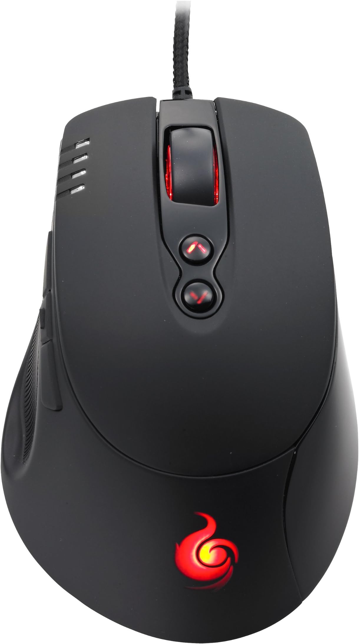 Cooler Master Havoc Gaming Mouse "SGM-4002-KLLN1, 8200 DPI, Light Weight, Avago 9800 Laser Sensor" Black with 7 LED Options
