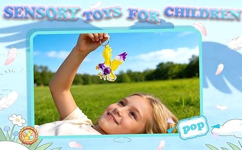 Miniatura 7 de Paquete de 30 mini llaveros pop de águilas a granel, regalos para niños y niñas, suministros pequeños para fiestas de cumpleaños y premio