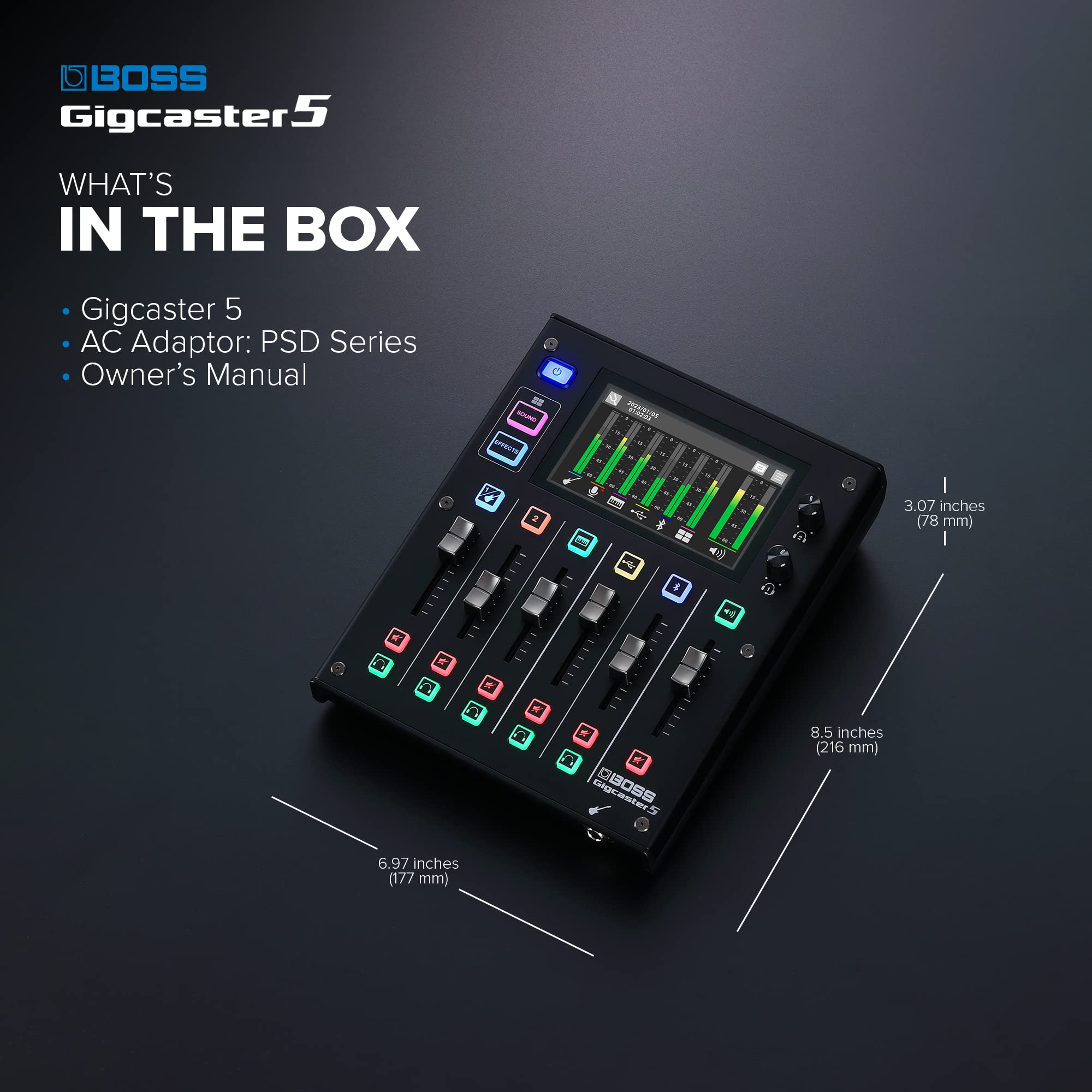 Amazon.com: Boss Gigcaster 5 Streaming Mixer : Musical Instruments