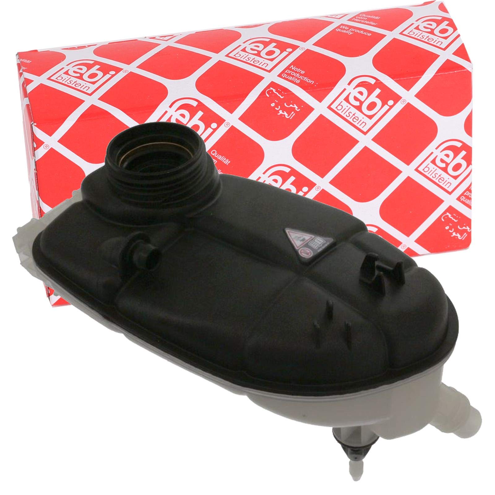 febi bilstein 101121 vaschetta espansione con sensore, 1 unità | Compatibile con: MERCEDES-BENZ A-CLASS, B-CLASS Sports Tourer, CLA Coupe, CLA Shooting Brake, GLA-CLASS