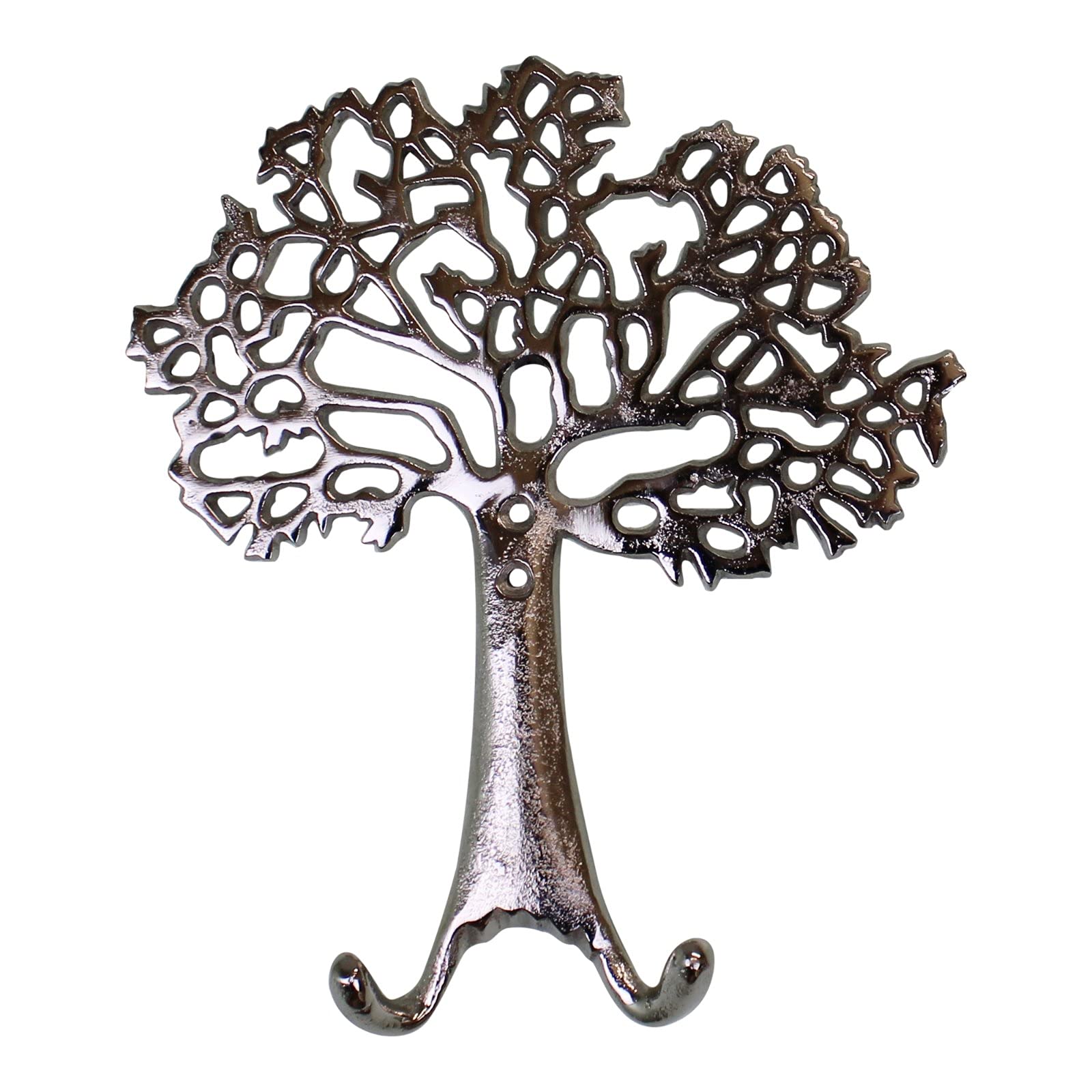 Paris Prix Silver Tree Of Life - Coat Hook/Hanger - Effect
