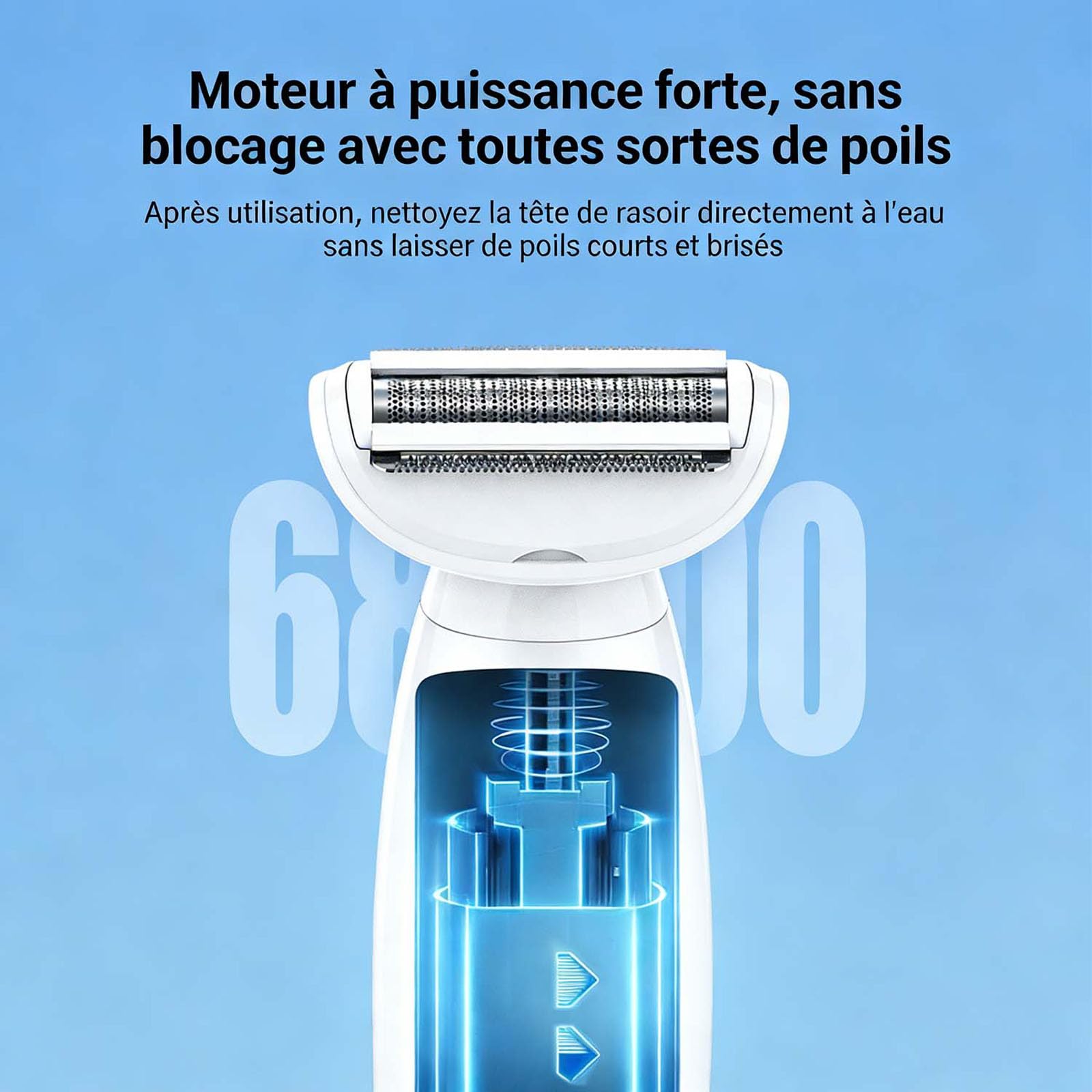 Rasoir Elios Femme 5 En 1, Elios Rasoirs Électriques Femme, Tondeuse Bikini 5 En 1 Tondeuse Femme Intime, Étanche IPX7, Pour Bikini, Aisselles, Jambes, Nez (1 Set)