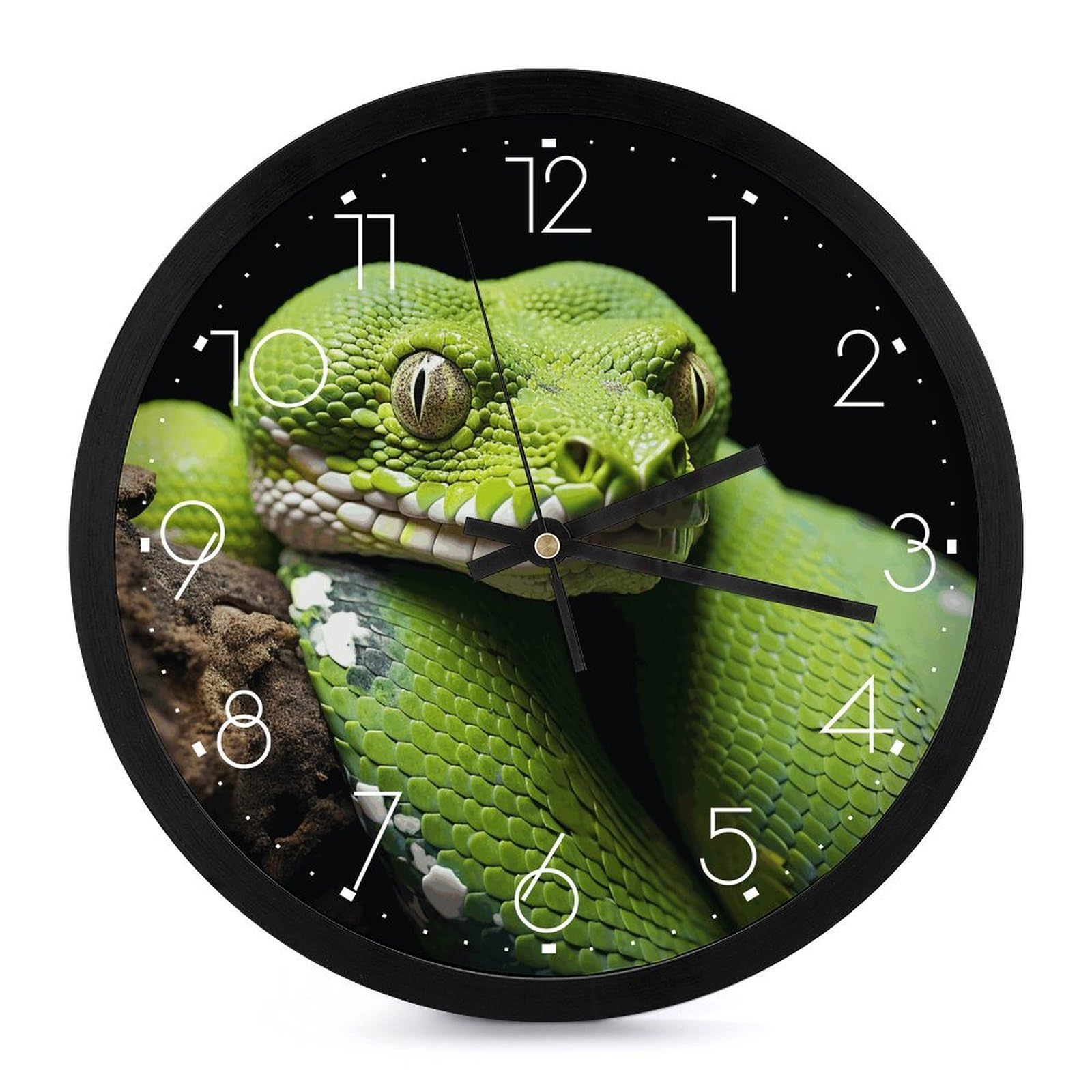 Horloge murale moderne silencieuse pour éliminer le stress du tic-tac incessant