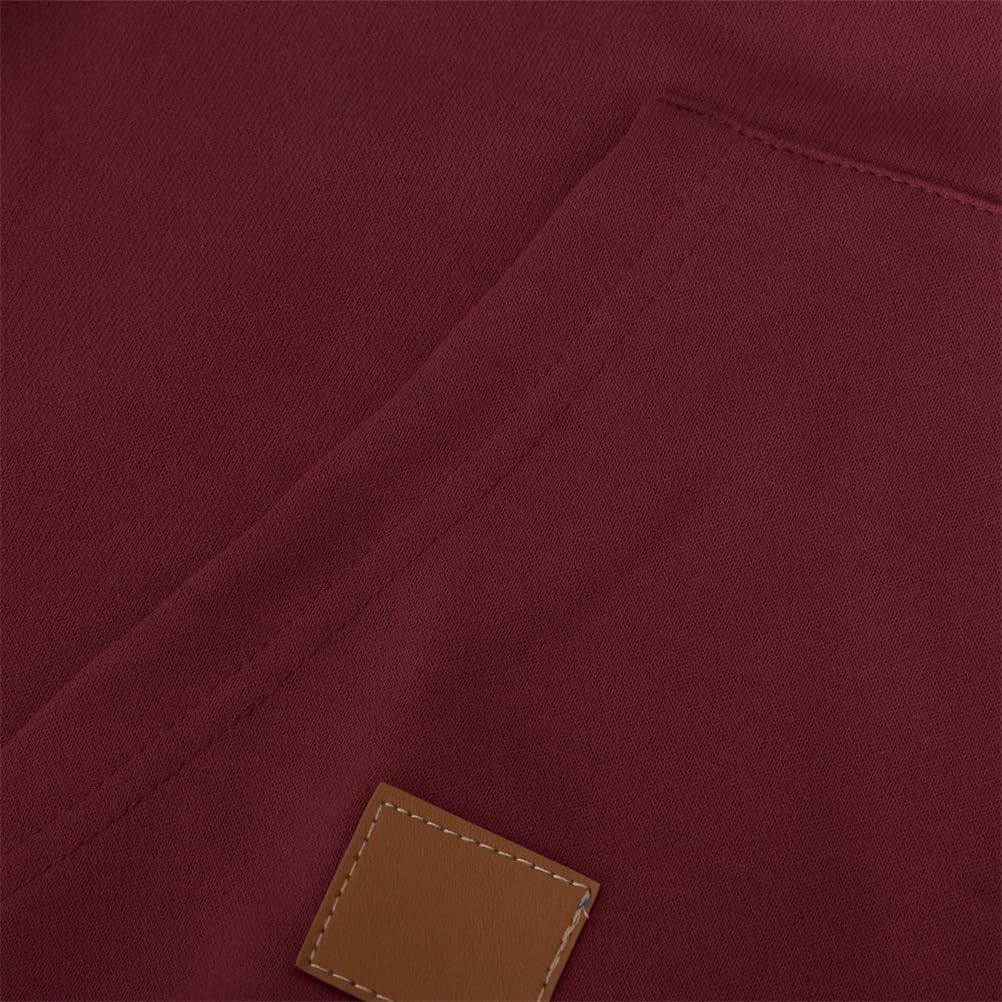 Męskie bluzy z kapturem Cargo, męska bluza taktyczna, bluza z kapturem z zamkiem błyskawicznym i kieszeniami, Czerwony, 3XL