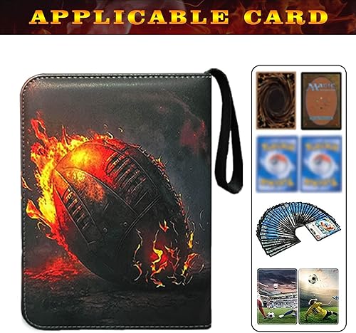 Miniatura 4 de Carpeta de tarjetas de baloncesto de 400 bolsillos, soporte para tarjetas intercambiables, álbum de coleccionistas de tarjetas, carpeta de tarjetas