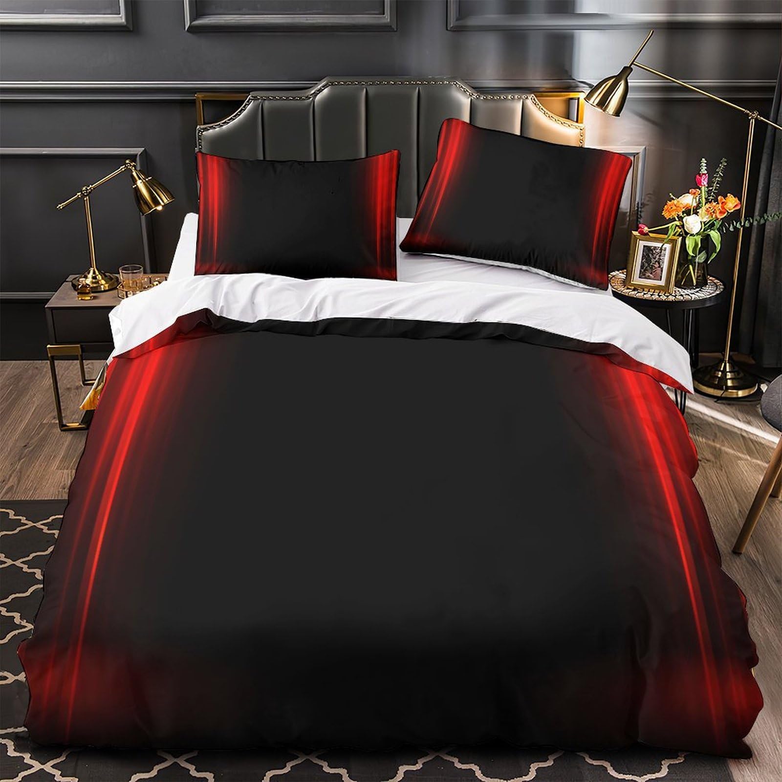 Parure de lit cardinaux rouges double pour transformer la chambre des garçons et ados