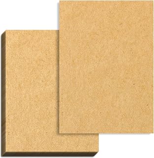 100Blatt, Braun Kraftpapier Karton A4, 100 g/m²