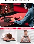 Vaydeer Keyboard Stand with Wrist Rest, Gaming Wrist Support Pad, Ergonomic Hand Rest Arm Soft Memory Foam for Palm Typing Comfort, Tilt Keyboard Riser Holder Lift Computer Desk Accessory Office Home