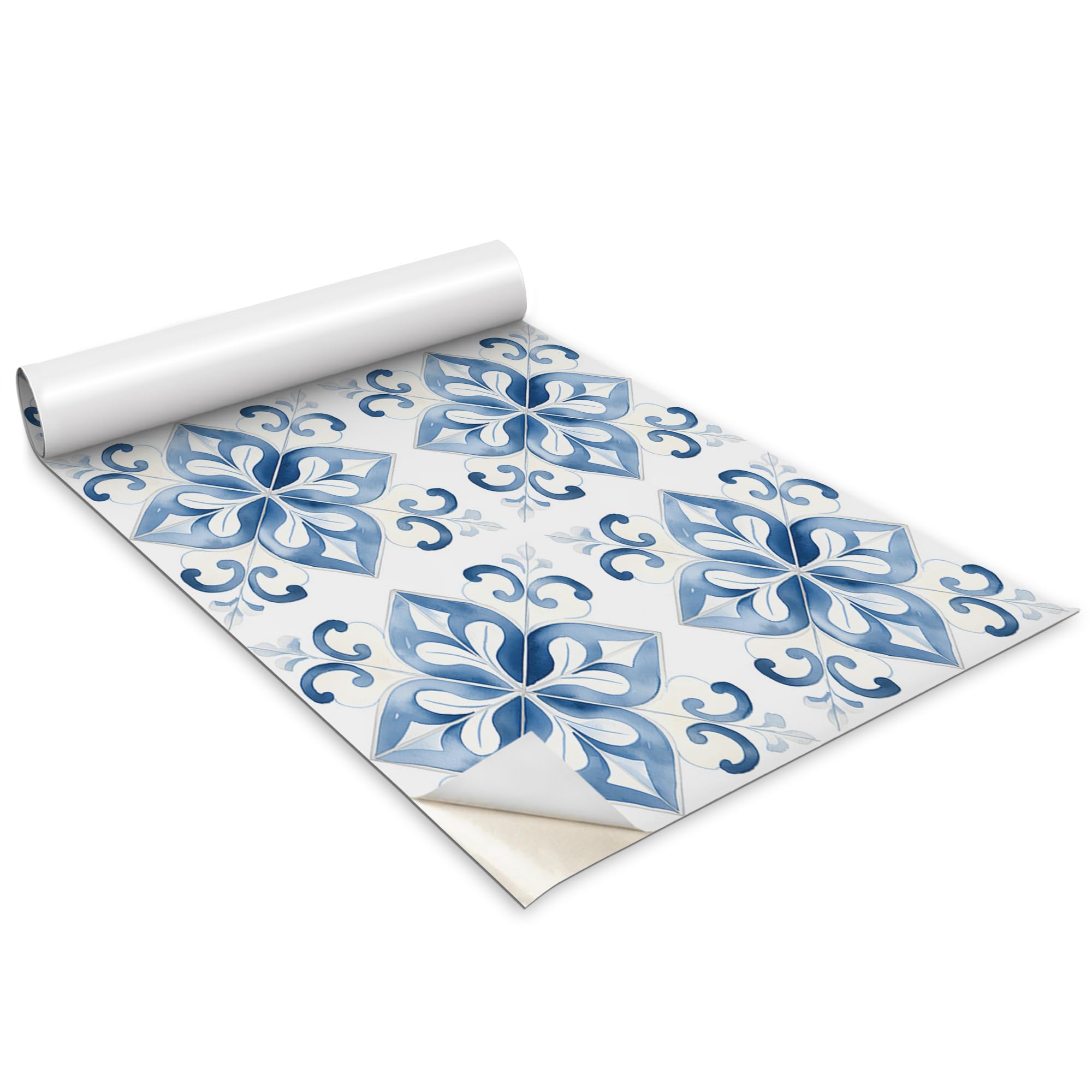 Adhesivo 100x50 cm mate Wallfluent para renovar puertas de armario desgastadas sin obras