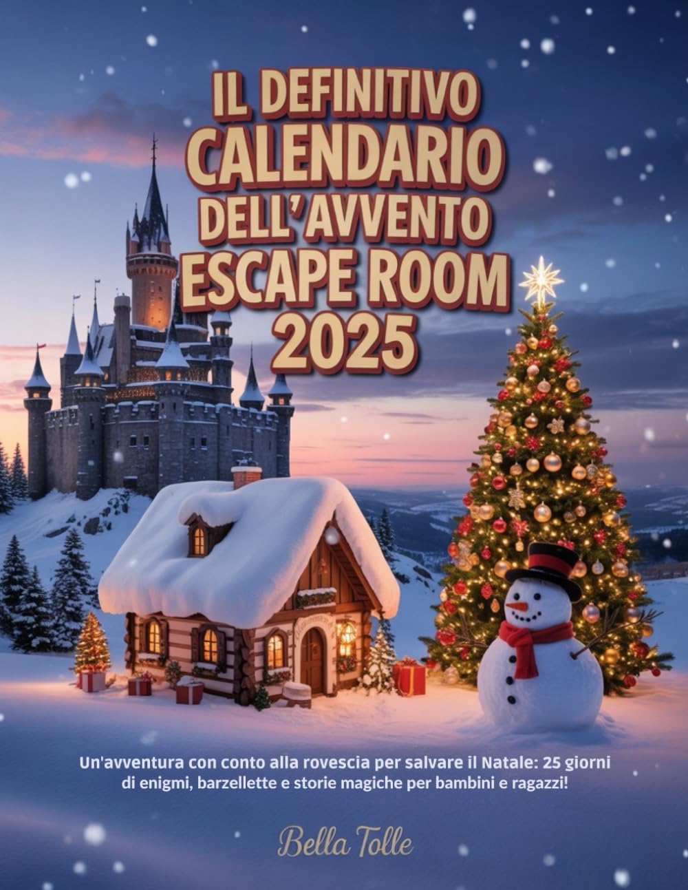 Il Definitivo Calendario dell’Avvento Escape Room 2025: Un'avventura con conto alla rovescia per salvare il Natale: 25 giorni di enigmi, barzellette e storie magiche per bambini e ragazzi!