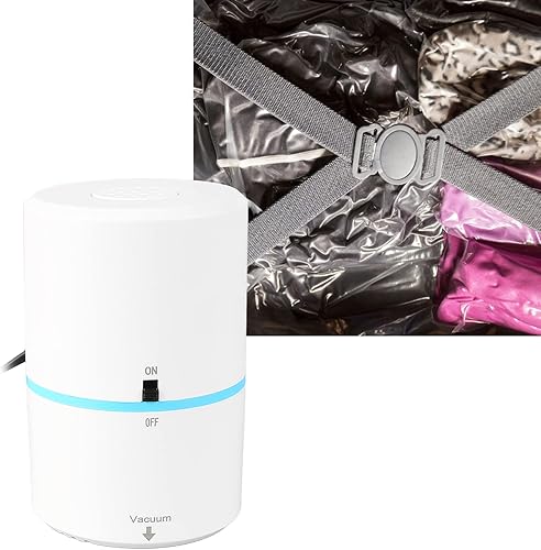 Miniatura 2 de Mini sellador al vacío portátil que ensacan la bomba eléctrica del bolso de la compresión del vacío del Pa 110V-120V del Pa de la comida