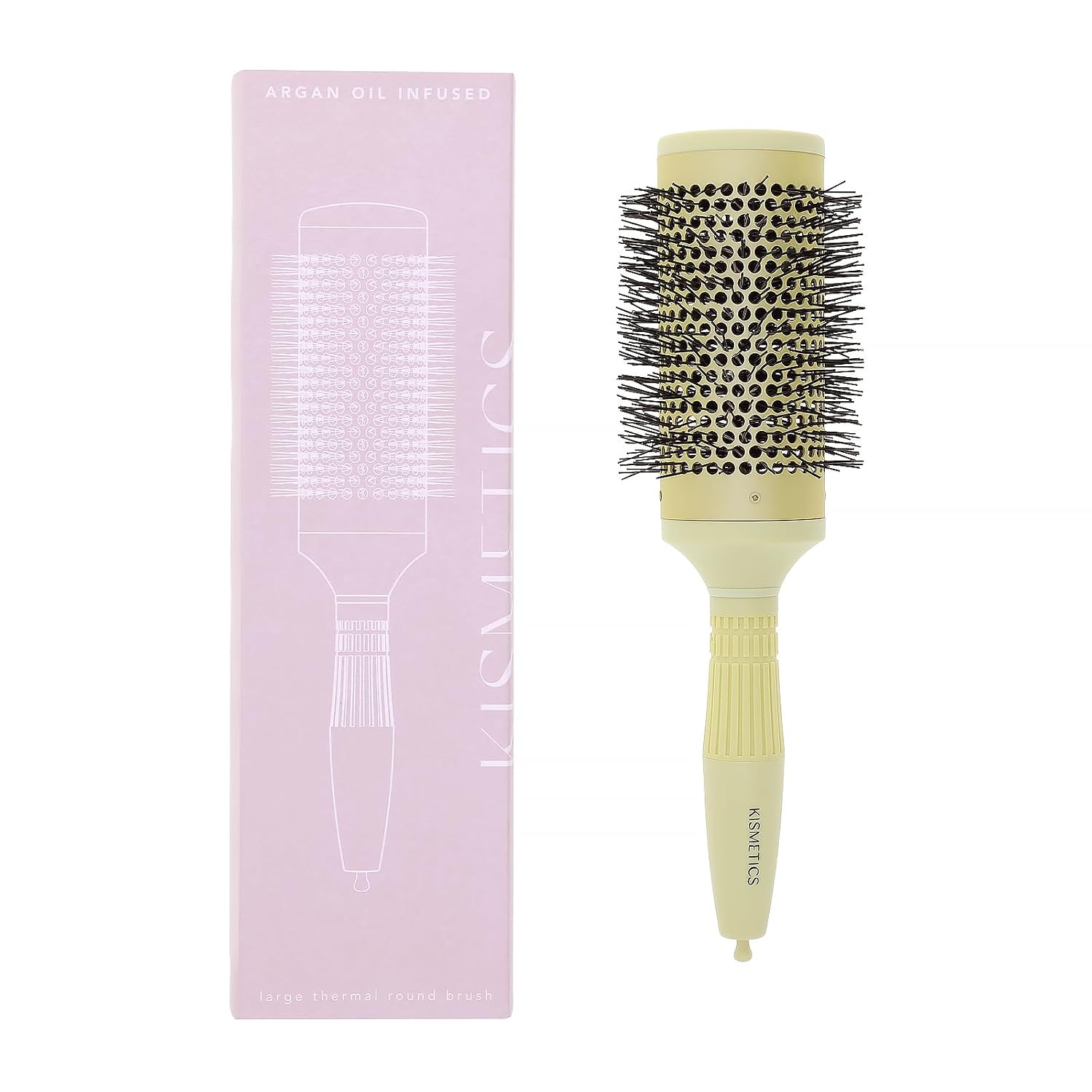 Large Round Brush for Blow Drying – Volumizing & Frizz-Free