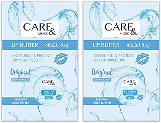 Care & More Original Lip Butter 20 g (Pack of 2)