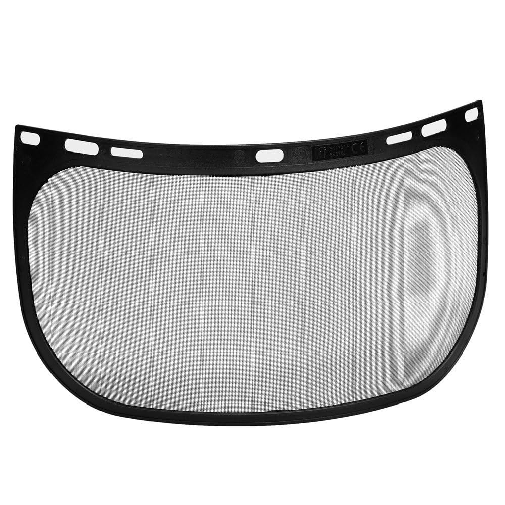 Visière Grillagée 40x20cm Pour Masque De Protection - Remplacement Robuste Et Conforme CE EN166