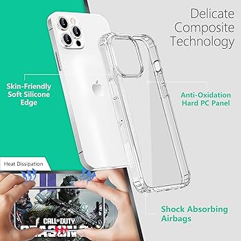 Amazon.co.jp: ONES iPhone 16ProMax 用 ケース ハード・クリア 【米軍