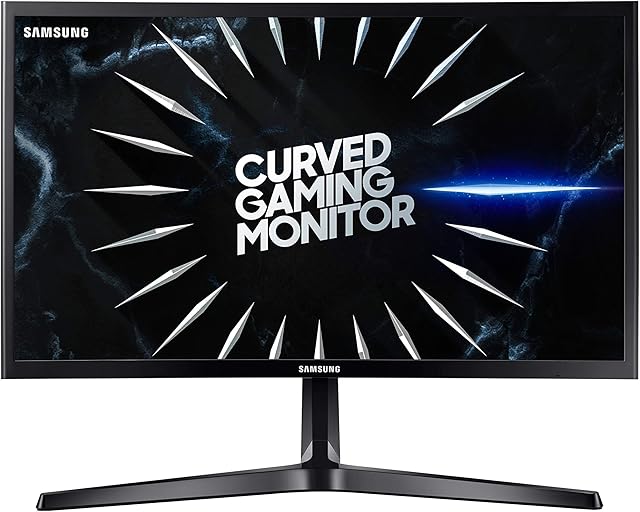 Samsung LC24RG50FQUXEN 24" CRG5 Curved Gaming Monitor 144Hz, FreeSync, FullHD, 2 x HDMI 1 x Displayport, Black