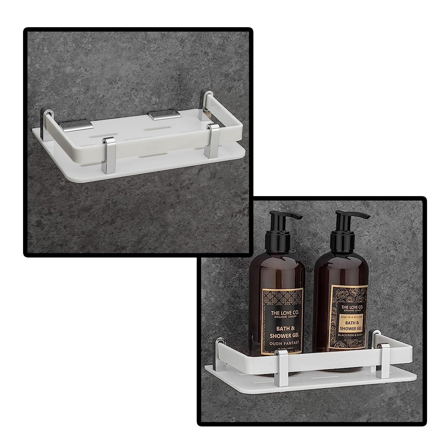 See full amazon price history chart for FORTUNE Acrylic Wall Mount Shelf Bathroom Multi-Functional Storage Shelf, Kitchen Shelves, Toilet Basket Accessories, Homes, Hotels Decor-White (8x5, Pack of 2) FORTUNE Acrylic Wall Mount Shelf Bathroom Multi-Functional Storage Shelf, Kitchen Shelves, Toilet Basket Accessories, Homes, Hotels Decor-White (8x5, Pack of 2) (B09TYXJTNB) Amazon Price History, Amazon Price Tracker