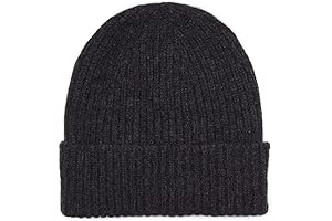100% Cashmere Beanie Hat in 3ply