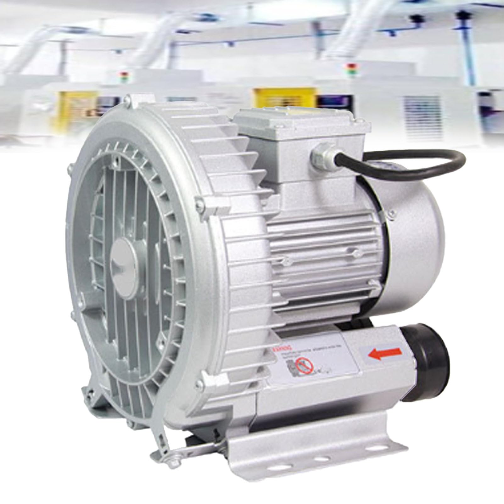 Pvxa Industrial Vacuum Pump,Ide Channel Centrifugal Blower,120W-1100W Regenerative Blower,for Aquarium Hydroponics Pond Septic ThreePhase-350W/0.46HP