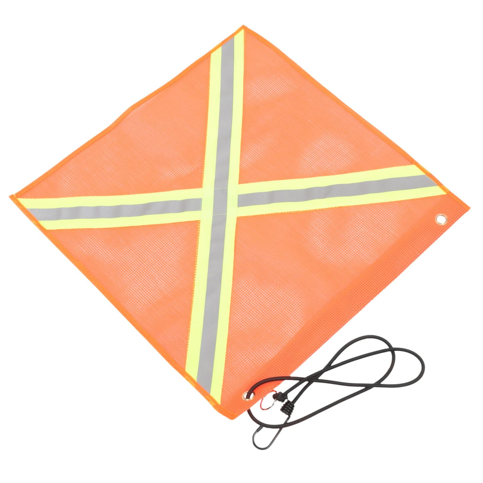 Toyvian Safety Flags for Trailer Reflective Flag Hook Vinyl Material for Enhanced Visibility