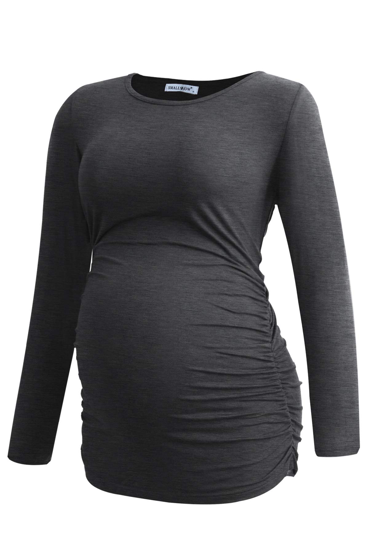 Smallshow Ropa Premama Mujer Manga Larga Camisetas Embarazadas de 3 Piezas