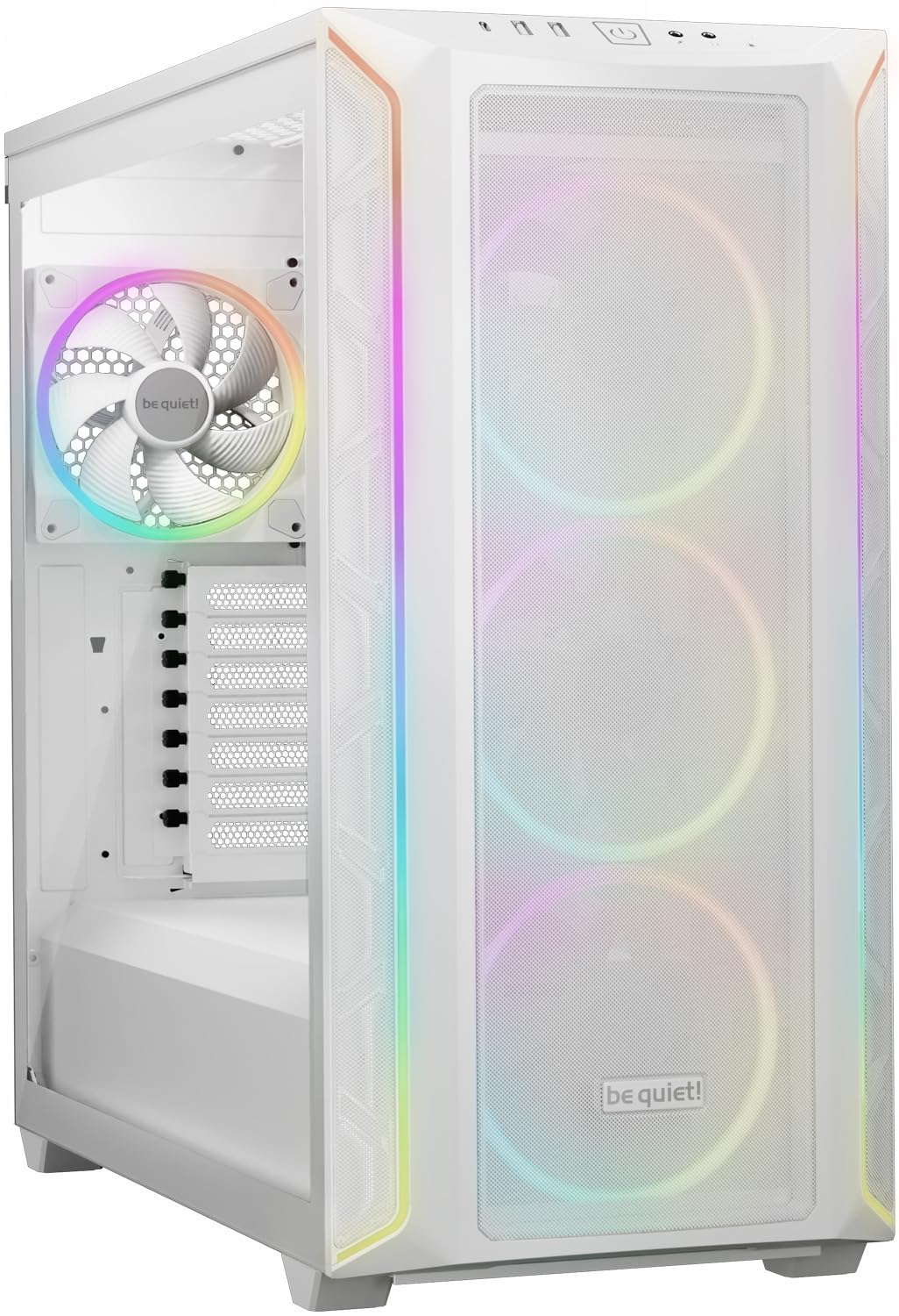 Boîtier PC be quiet! Shadow Base 800 FX White pour un refroidissement maximal sans nuisances sonores