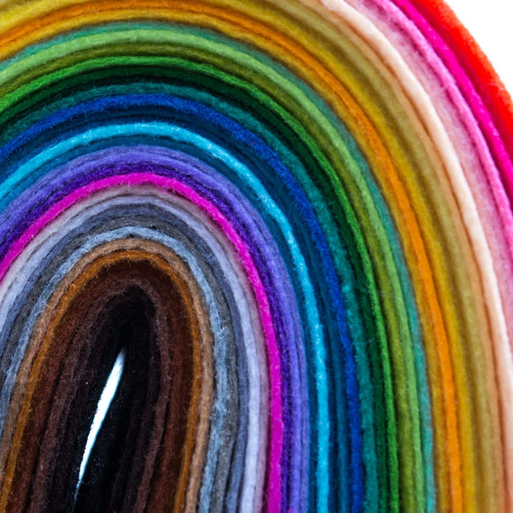 Láminas De Fieltro Compacto De 2 Mm – Tamaño 50 X 40 Cm, Color Verde Agua, 40 Colores Disponibles, Para Manualidades