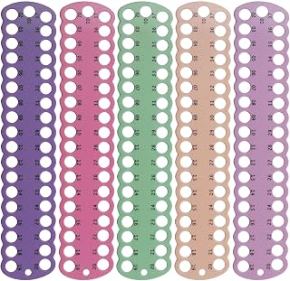 5PCS Embroidery Floss Organizer Thread Organizer Embroidery Floss Organizer Plastic Floss Bobbin Cross Thread Holder Storage Tool