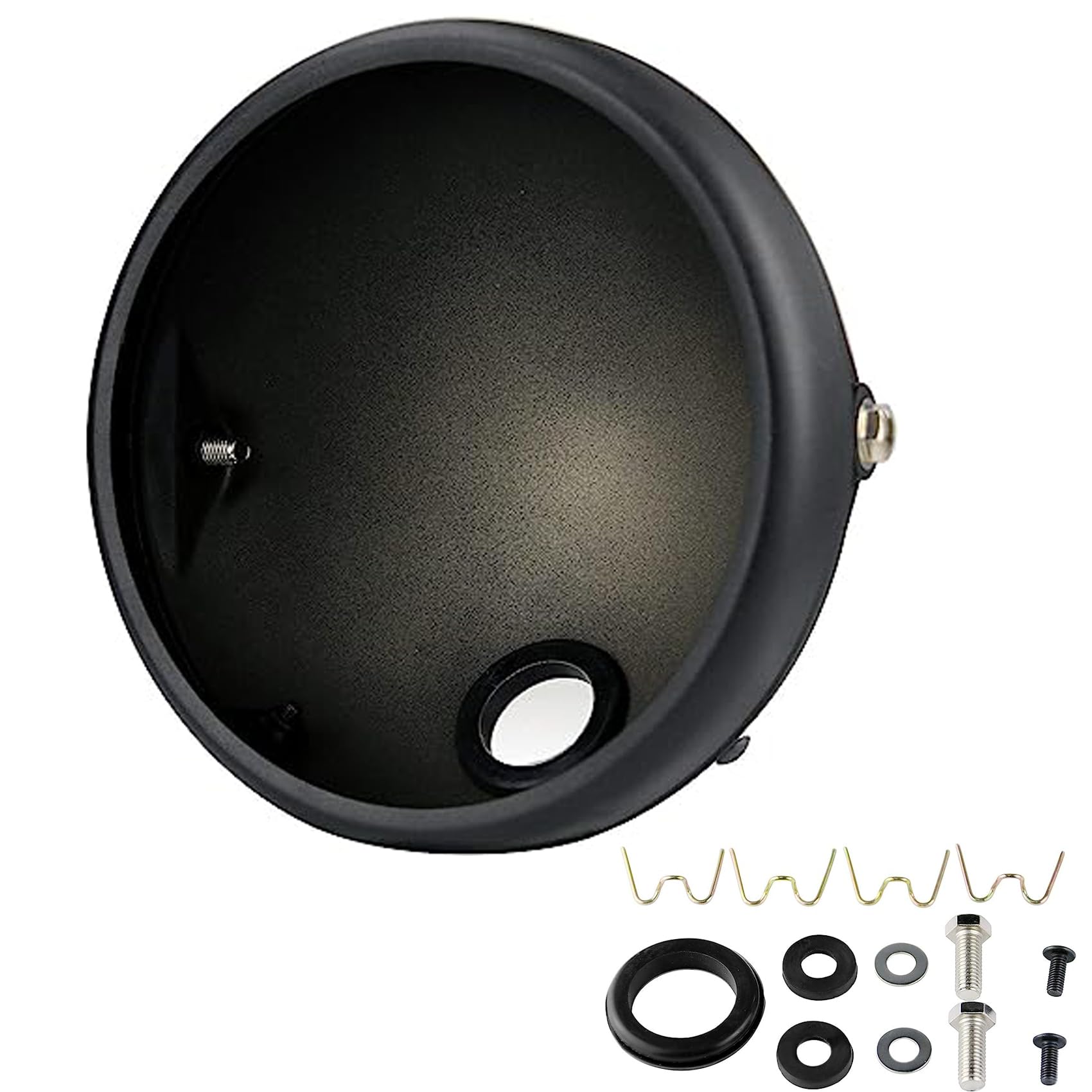 de Motocicleta de 7 Pulgadas Retro modificada LED Shell
