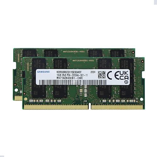 Miniatura 3 de Sam Original 32 GB (1 x 32 GB) DDR4 3200 MHz PC4-25600 (o 2933 MHz o 2666 MHz) SODIMM 2Rx8 CL22 1.2 V portátil módulo de memoria RAM