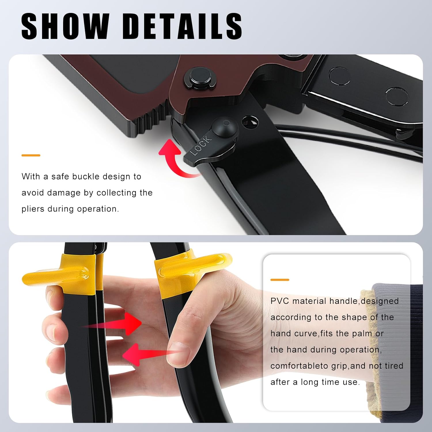 Ratchet Cable Cutter,Knoweasy Upgraded Cable Cutter and Ratchet Wire Cutter Works for Aluminum and Multi-core Cables up to 240mm